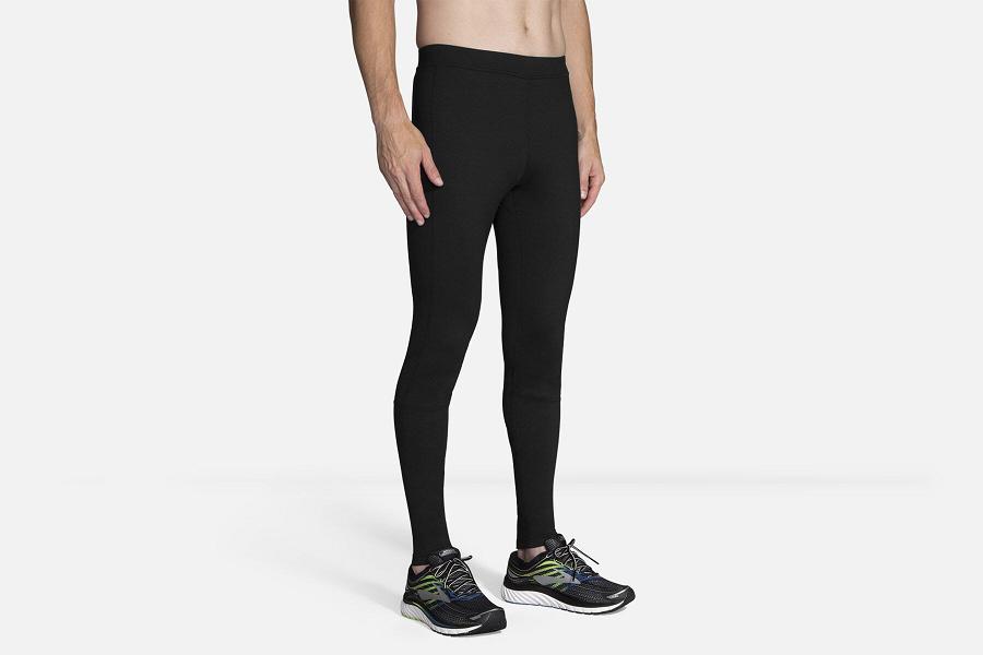 Brooks Greenlight Men Athletic Wear & Running Tights Black TVL310895
